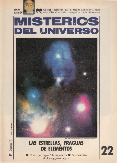 MISTERIOS DEL UNIVERSO. FASCÍCULO 22. LAS ESTRELLAS, FRAGUAS DE ELEMENTOS