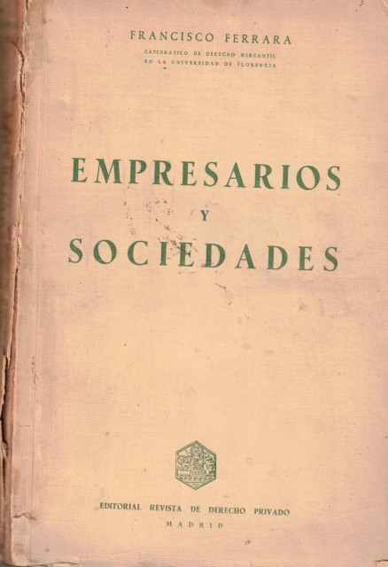 EMPRESARIOS Y SOCIEDADES