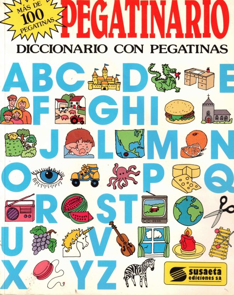 PEGATINARIO. DICCIONARIO CON PEGATINAS