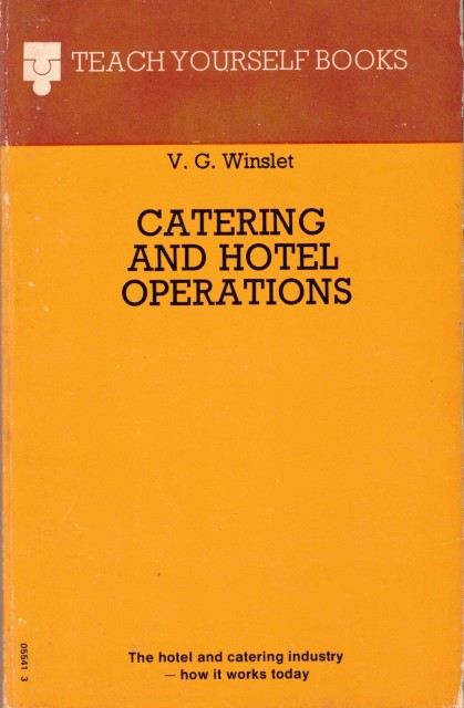 CATERING AND HOTEL OPERATIONS