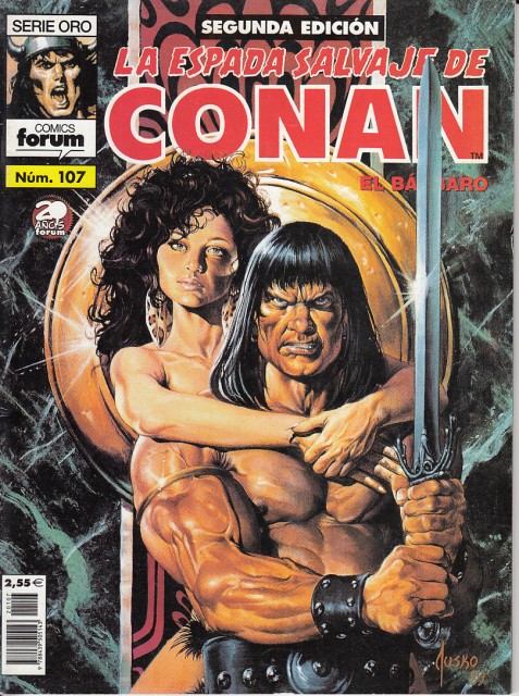 LA ESPADA SALVAJE DE CONAN EL BARBARO Nº107