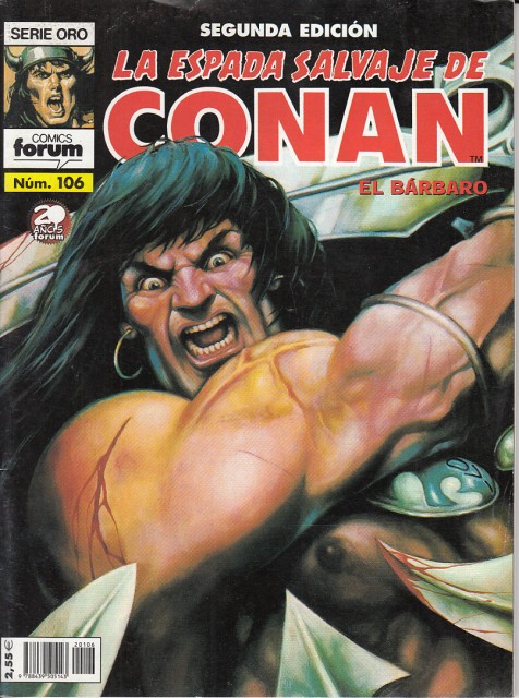 LA ESPADA SALVAJE DE CONAN EL BARBARO Nº106