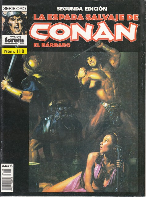 LA ESPADA SALVAJE DE CONAN EL BARBARO Nº118