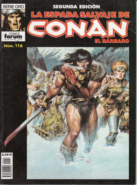 LA ESPADA SALVAJE DE CONAN EL BARBARO Nº116