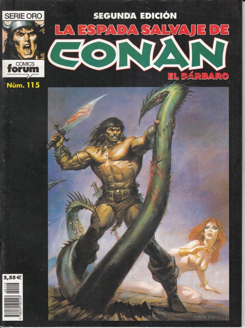 LA ESPADA SALVAJE DE CONAN EL BARBARO Nº115