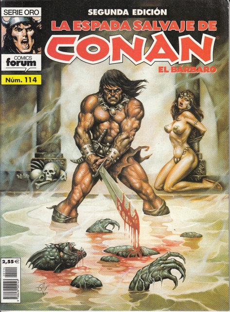 LA ESPADA SALVAJE DE CONAN EL BARBARO Nº114