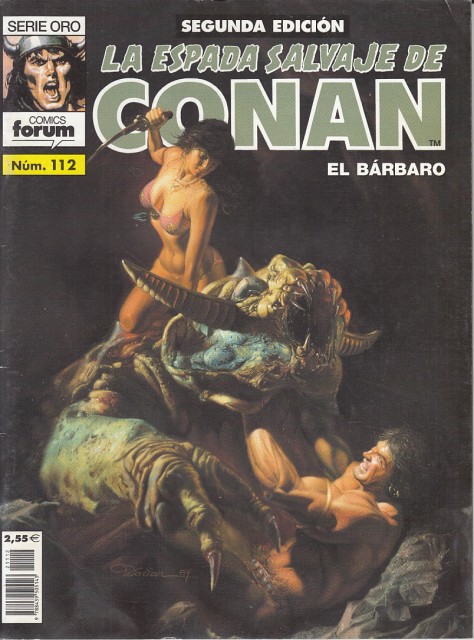 LA ESPADA SALVAJE DE CONAN EL BARBARO Nº112