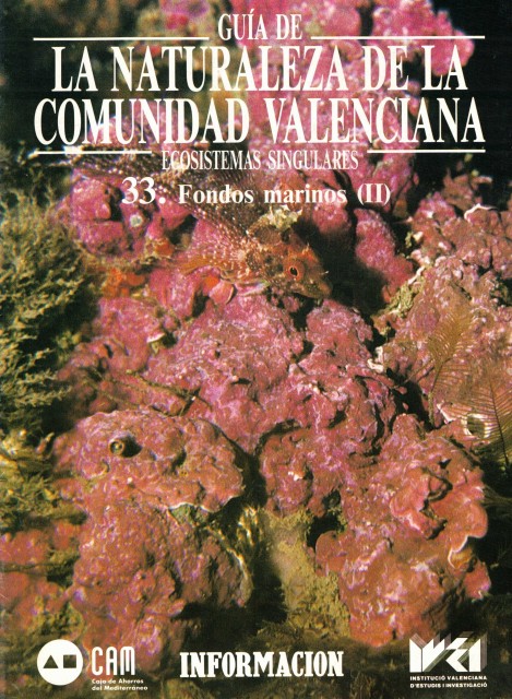 GUIA DE LA NATURALEZA DE LA COMUNIDAD VALENCIANA (Ecosistemas singulares). 33. FONDOS MARINOS (II)