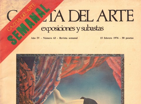 GAZETA DEL ARTE Nº 63 (Exposiones y subastas. Informe: la alternativa democratica de los pintores valencianos. El arte del grabado y su comercio. El video, arte del futuro. Pintores españoles de hoy: Eduardo Urculo. Otros).
