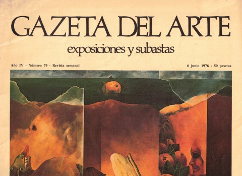 GAZETA DEL ARTE Nº 79 (Exposiones y subastas. Aguirre: un mundo en gestacion y ordenado. Perez Villalta, voluntad y libertad de crear. Jose Bornoy: la luz de la nada. En la muerte de Alvar Aalto. Subastas. Otros).