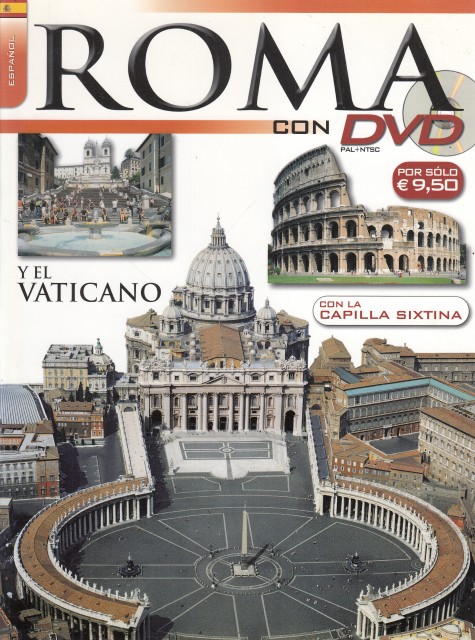 ROMA CON DVD. Y EL VATICANO CON LA CAPILLA SIXTINA 
