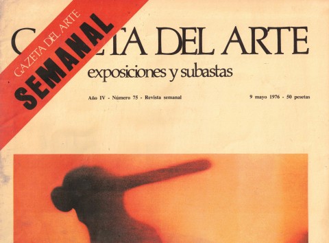 GAZETA DEL ARTE Nº 75 (Exposiones y subastas. Juan Genoves: exilio para sus cuadros. La imposible exposicion de Francis Bacon. Arte bruto, arte al margen de las normas. Adami: pintura en prosa. Sansegundo. Otros).